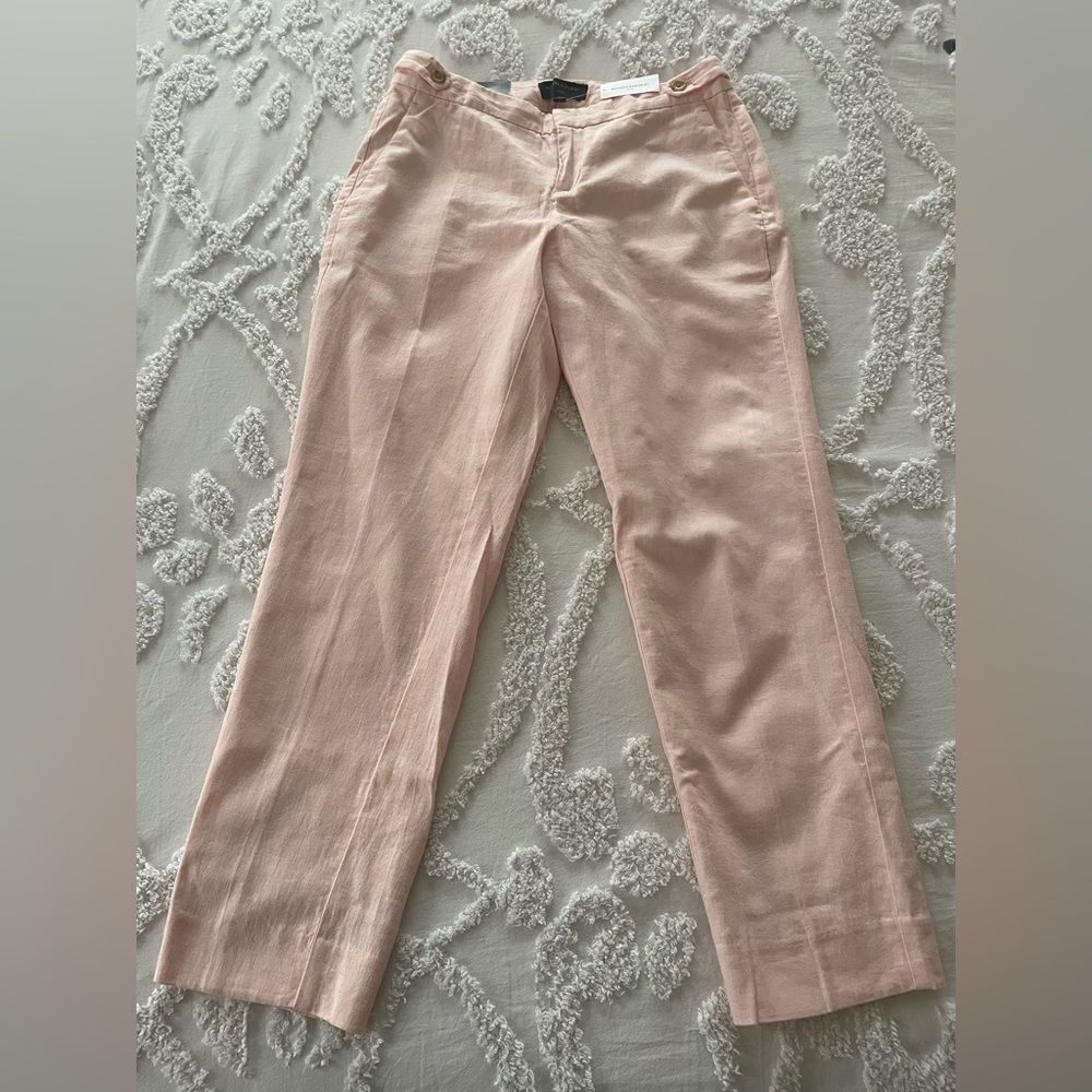 Banana Republic Avery Linen-Blend Tailored Pant
